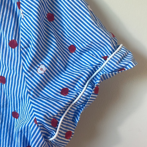 Reimagined J Crew on trend fruit themed Pajama top size large. - Picture 4 of 8